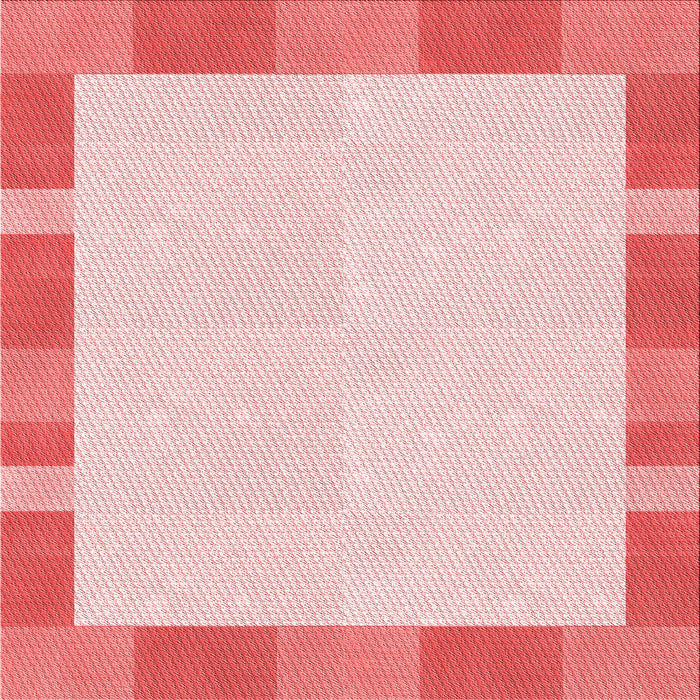 Round Patterned Light Red Pink Rug, pat3954rd