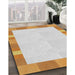 Patterned Bronze Brown Novelty Rug in Family Room, pat3954