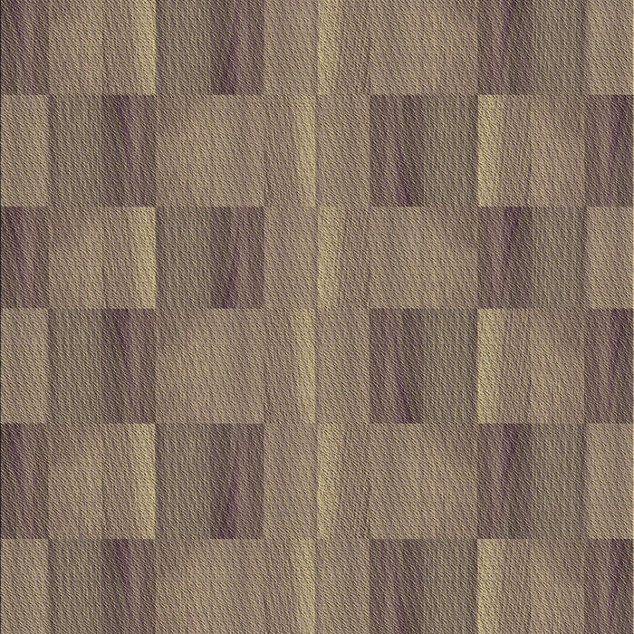 Square Patterned Dark Almond Brown Rug, pat3955brn