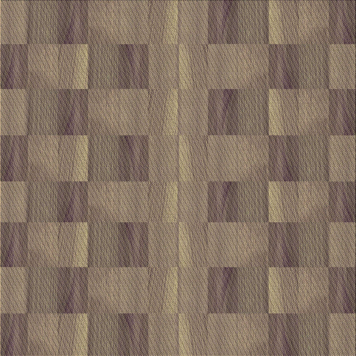 Sideview of Patterned Dark Almond Brown Rug, pat3955brn