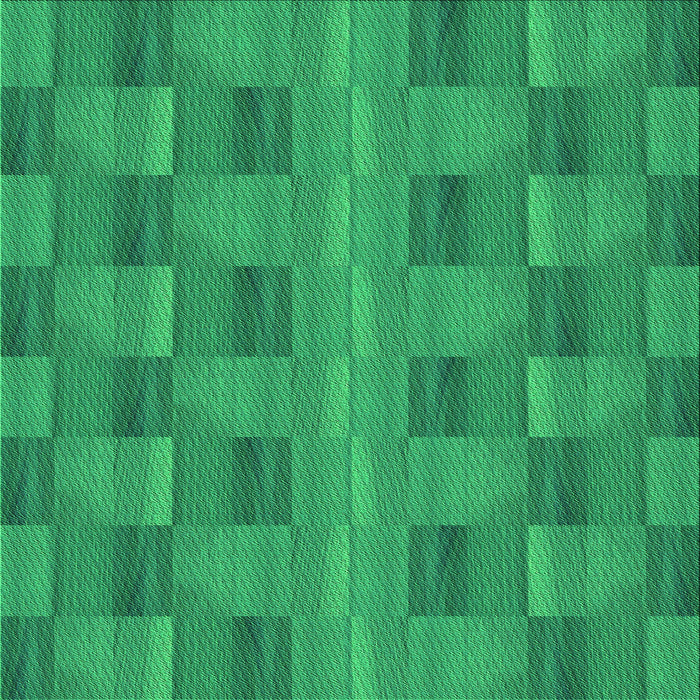 Round Machine Washable Transitional Spring Green Rug, wshpat3955grn