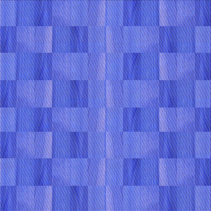 Round Patterned Sky Blue Rug, pat3955pur