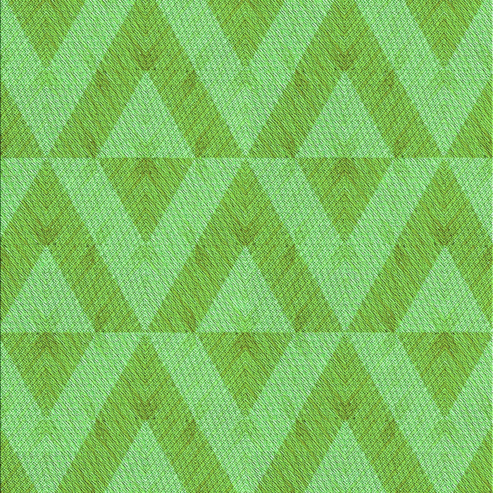 Machine Washable Transitional Emerald Green Rug, wshpat3956grn