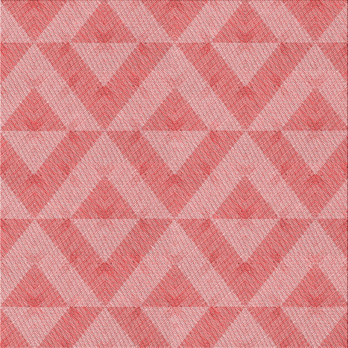 Round Machine Washable Transitional Pastel Pink Rug, wshpat3956rd