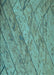 Patterned Sea Green Rug, pat3958lblu