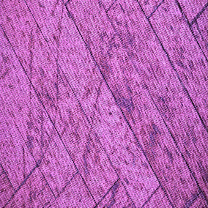 Round Patterned Bright Neon Pink Purple Rug, pat3958pur