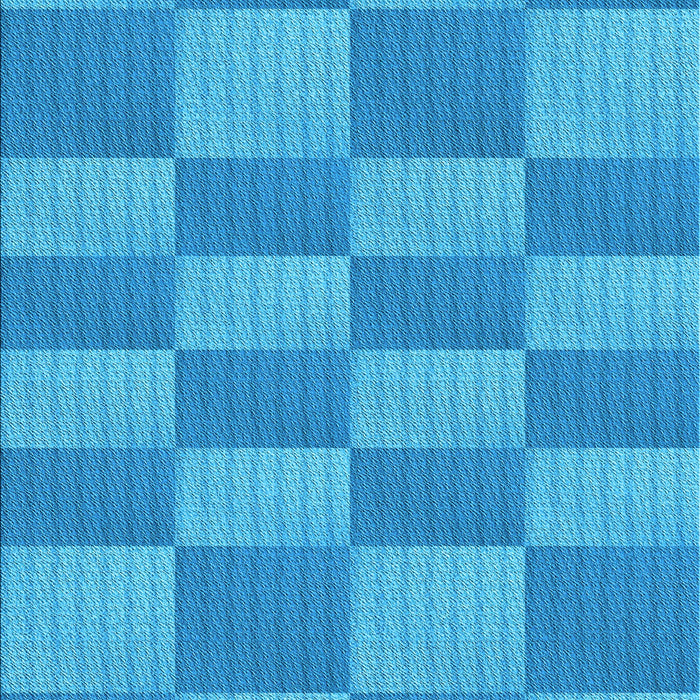 Machine Washable Transitional Neon Blue Rug, wshpat3959lblu