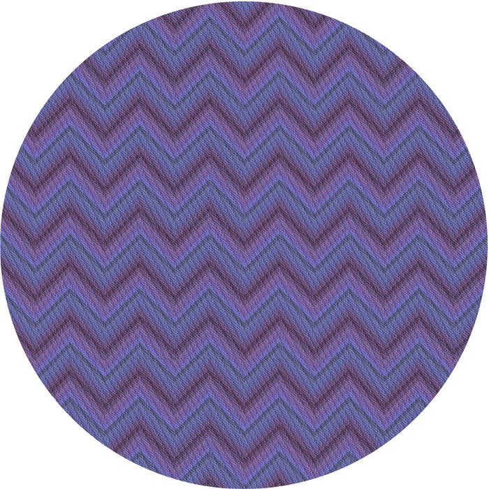 Square Machine Washable Transitional Medium Slate Blue Rug in a Living Room, wshpat396blu