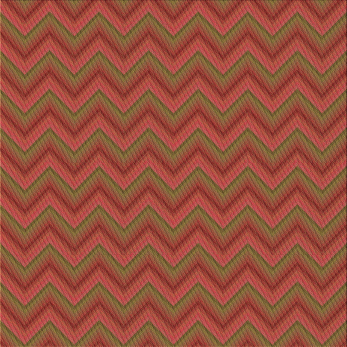 Round Patterned Red Rug, pat396brn