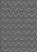 Machine Washable Transitional Gray Rug, wshpat396gry