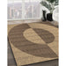 Machine Washable Transitional Peru Brown Rug in a Family Room, wshpat3960brn