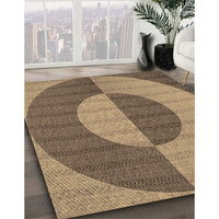 Patterned Peru Brown Rug, pat3960brn