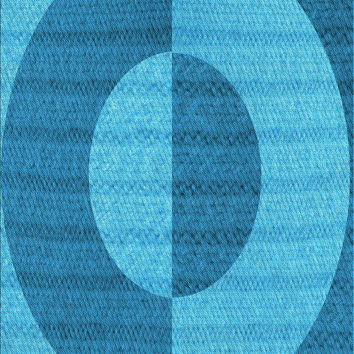 Patterned Blue Rug, pat3960lblu