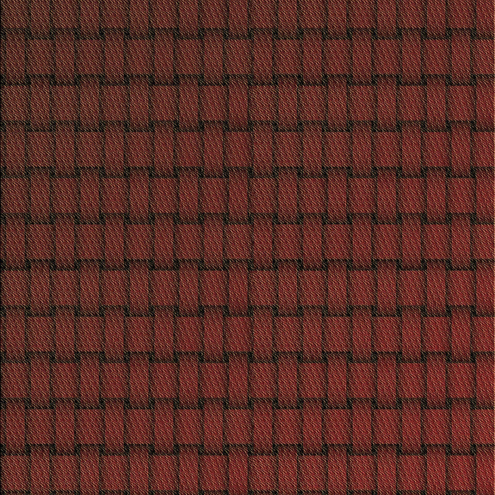 Patterned Maroon Red Rug, pat3961brn