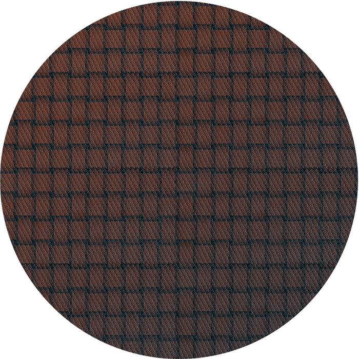 Square Machine Washable Transitional Night Red Rug in a Living Room, wshpat3961lblu