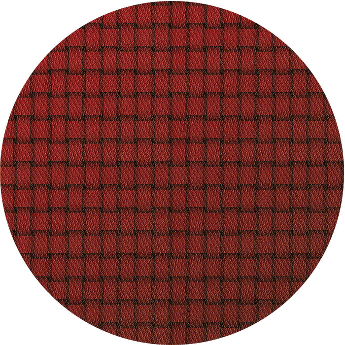 Square Machine Washable Transitional Maroon Red Rug in a Living Room, wshpat3961org
