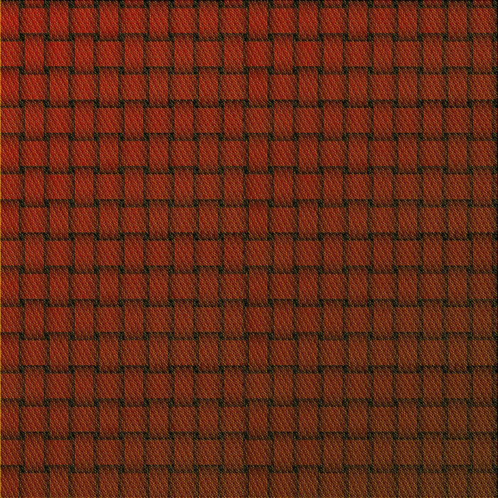 Round Patterned Mahogany Brown Rug, pat3961yw