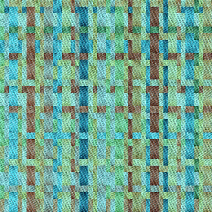 Round Machine Washable Transitional Turquoise Green Rug, wshpat3962lblu