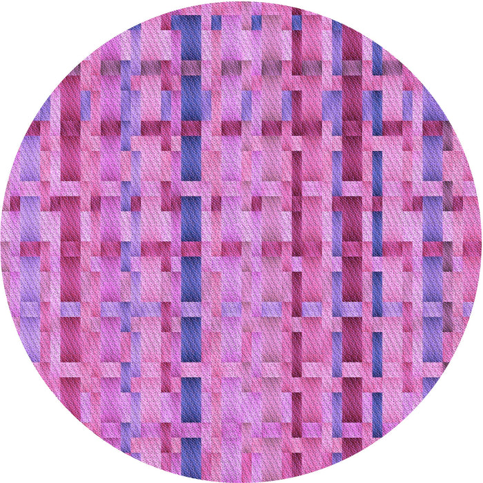 Square Machine Washable Transitional Violet Purple Rug in a Living Room, wshpat3962pur