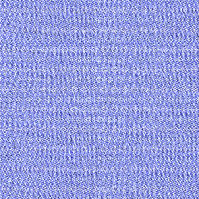 Round Patterned Light Slate Blue Rug, pat3963blu