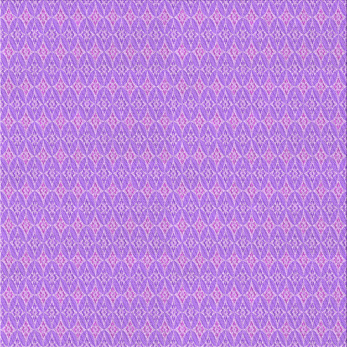 Round Patterned Violet Purple Rug, pat3963pur