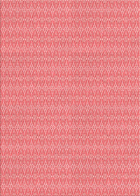 Machine Washable Transitional Light Coral Pink Rug, wshpat3963rd