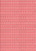 Machine Washable Transitional Light Coral Pink Rug, wshpat3963rd