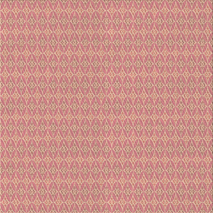 Round Patterned Red Rug, pat3964brn