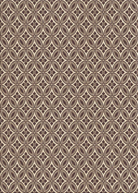 Machine Washable Transitional Bakers Brown Rug, wshpat3965brn
