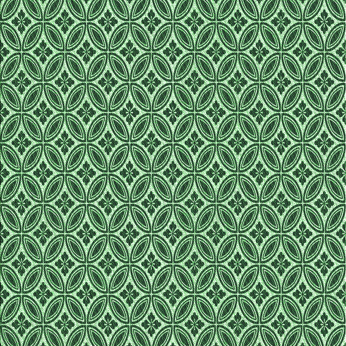 Machine Washable Transitional Deep Emerald Green Rug, wshpat3965grn