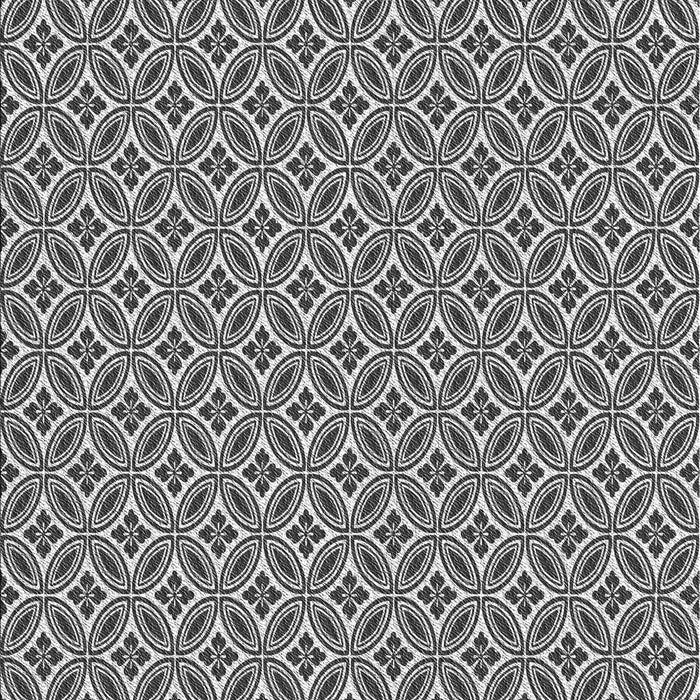 Machine Washable Transitional Dark Gray Black Rug, wshpat3965gry