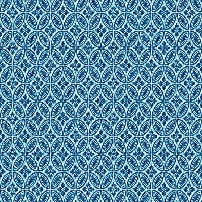 Patterned Blueberry Blue Rug, pat3965lblu