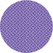 Square Patterned Mauve Purple Rug, pat3965pur