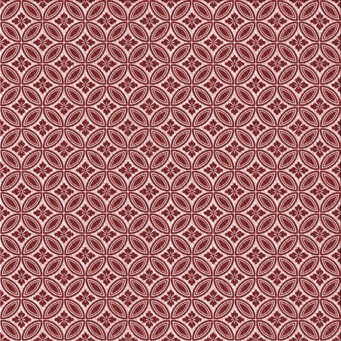 Round Patterned Pastel Pink Rug, pat3965rd