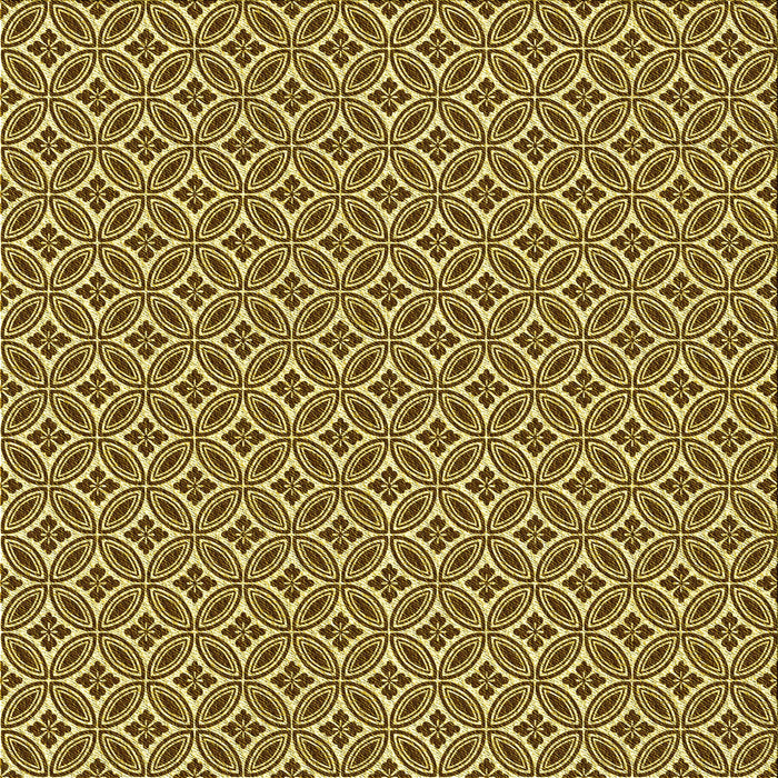 Round Patterned Red Brown Rug, pat3965yw