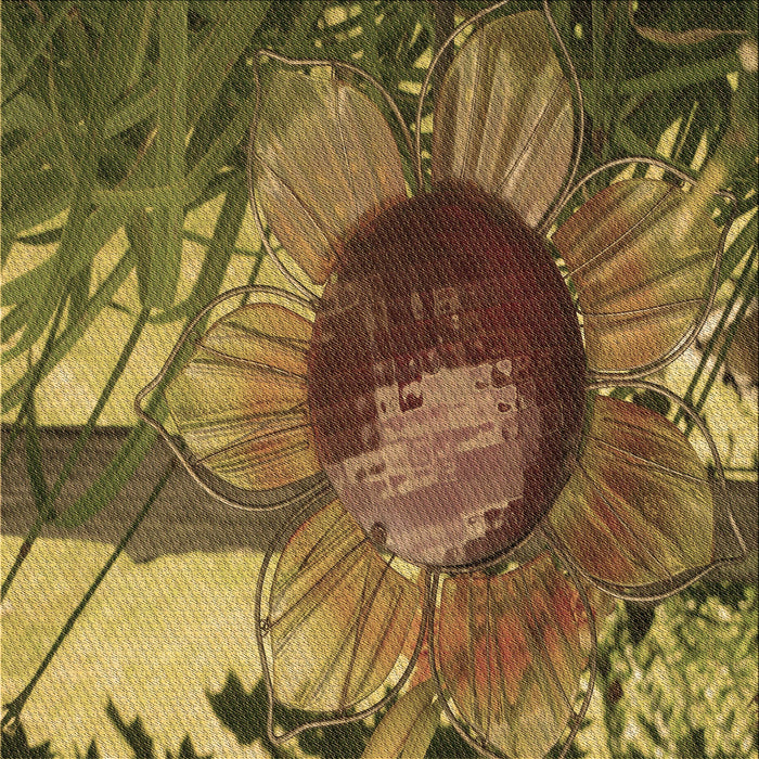 Round Machine Washable Transitional Caramel Brown Rug, wshpat3966brn