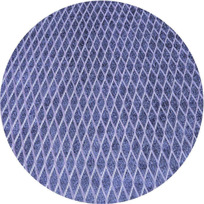 Square Machine Washable Transitional Deep Periwinkle Purple Rug in a Living Room, wshpat3967blu