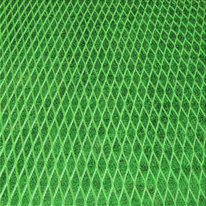 Round Patterned Green Rug, pat3967grn