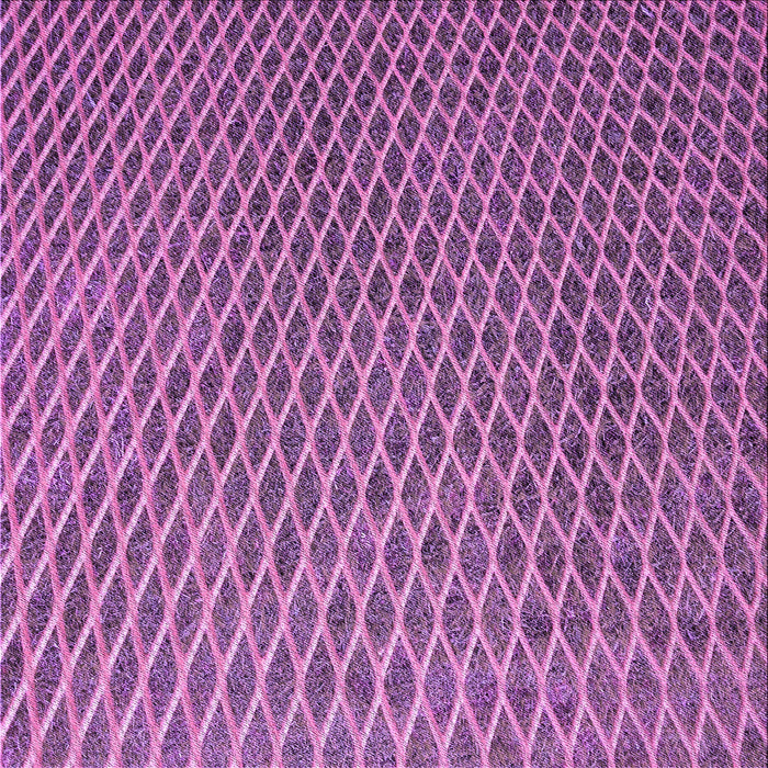 Round Patterned Dark Magenta Purple Rug, pat3967pur