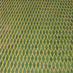 Square Patterned Army Green Novelty Rug, pat3967