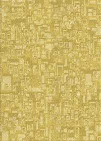 Machine Washable Transitional Bright Gold Yellow Rug, wshpat3968brn
