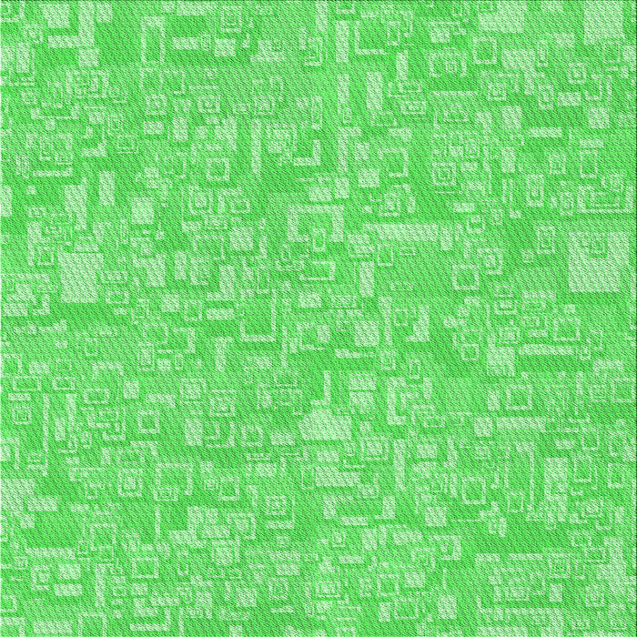 Round Patterned Neon Green Rug, pat3968grn
