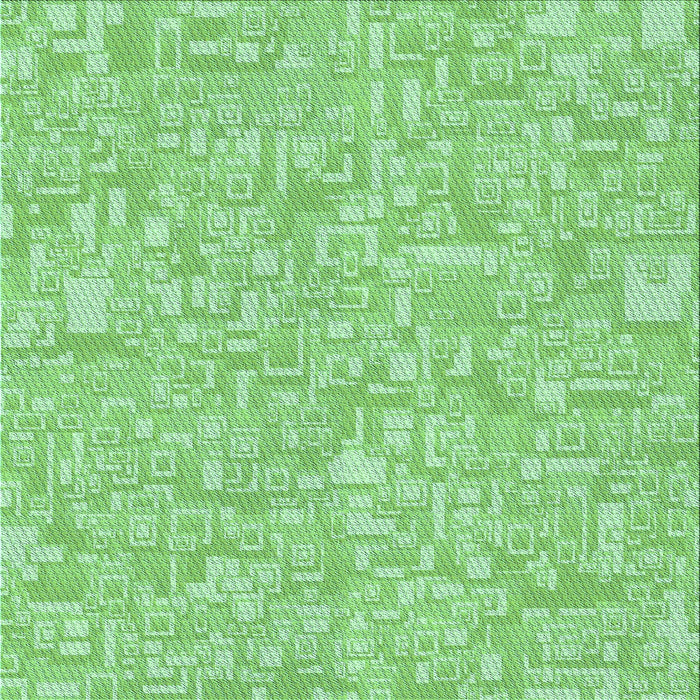 Round Machine Washable Transitional Jade Green Rug, wshpat3968lblu