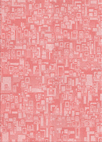 Machine Washable Transitional Pastel Pink Rug, wshpat3968rd