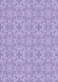 Machine Washable Transitional Medium Purple Rug, wshpat3969blu