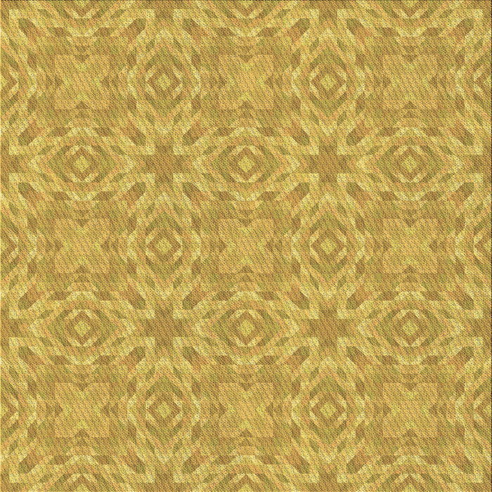 Round Patterned Cinnamon Brown Rug, pat3969brn