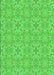 Machine Washable Transitional Lime Green Rug, wshpat3969grn