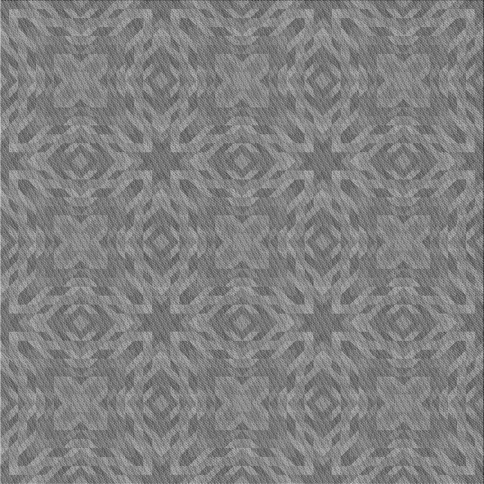 Round Patterned Gray Rug, pat3969gry