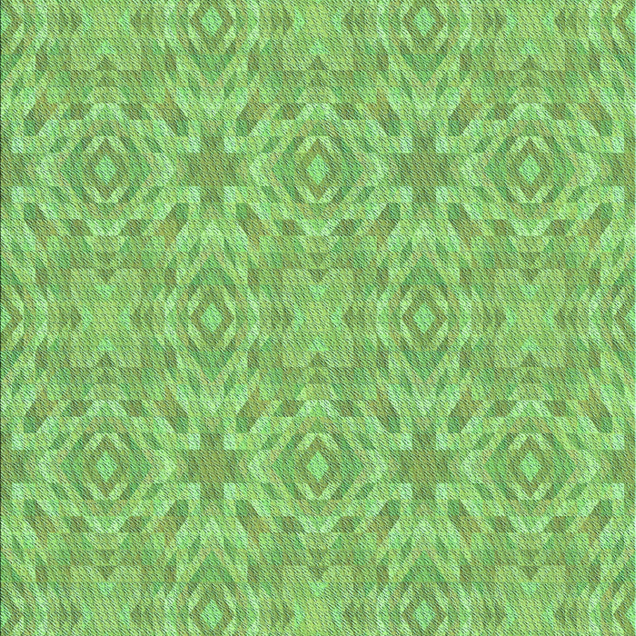 Machine Washable Transitional Emerald Green Rug, wshpat3969lblu