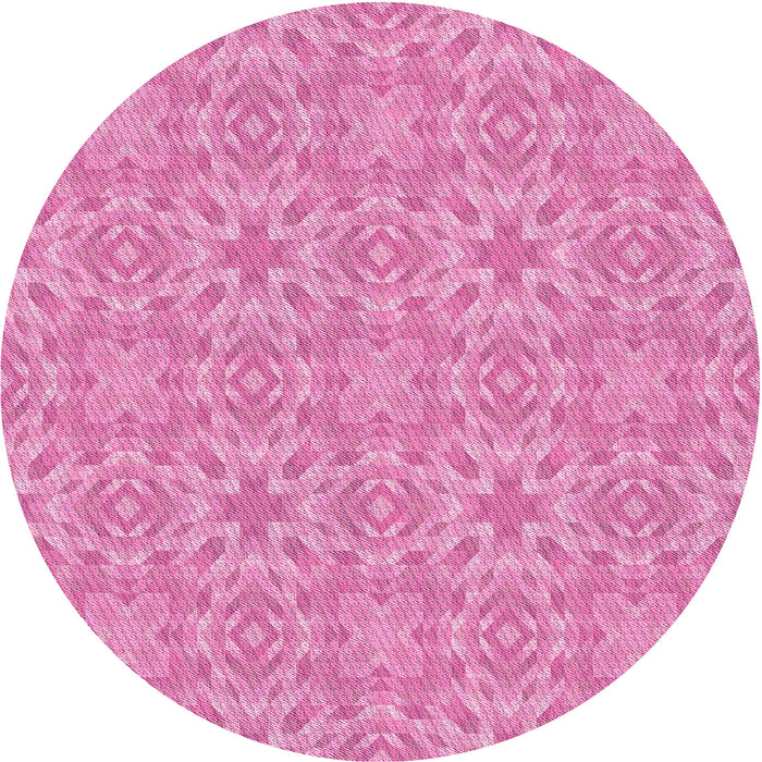 Square Machine Washable Transitional Violet Purple Rug in a Living Room, wshpat3969pur